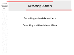 Detecting Outliers - World Colleges Information