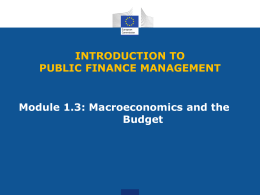 introduction to public finance management