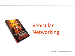 Vehicular Networking - Christoph Sommer and Falko Dressler