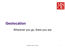 Geolocation