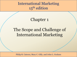 Slide 1 - International Business courses