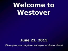 Welcome to Westover
