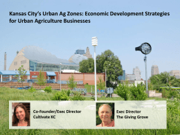 Urban Ag Zones Workshop by Katherine Kelly and Rob Reiman