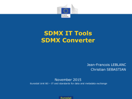 SDMX Converter