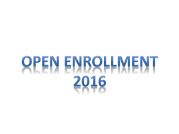 2016 Open Enrollment Slide Show - Paris R-II