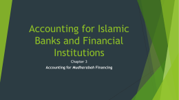 ch 3 Accounting for Mudharabah Financing 1