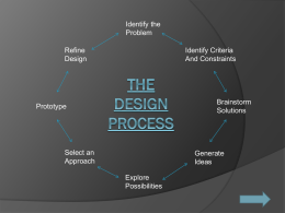 The Design Process