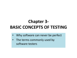 Chapter 3- Basic Concepts of Testing File