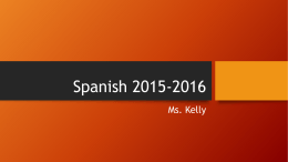 Spanish 2015-2016 - Campbell County Schools
