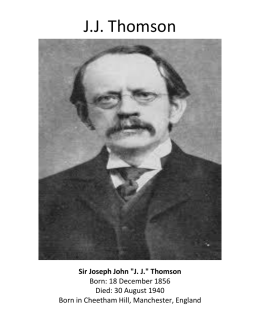 J.J. Thomson
