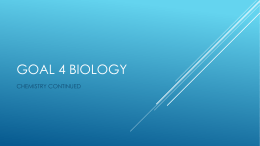 Goal 4 Biology