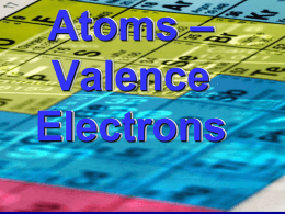 Valence Electron - greenslime.info