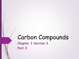 Carbon Compounds Part 2