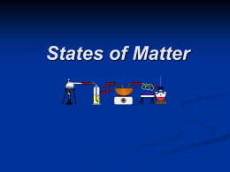 States-of-Matter (Gases to Solid)