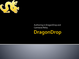 Relay Passes Off to DragonDrop