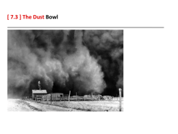 Dust Bowl PP 1932-1941