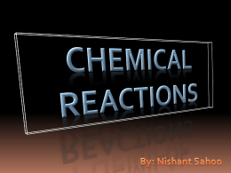 Chemical Reactions By
