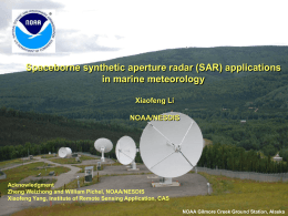 SAR observation atmospheric solitary waves generated by upstream
