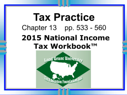 Ch 13 Tax Practice