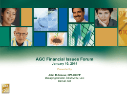 AGCFinancial Forum T.. - Associated General Contractors