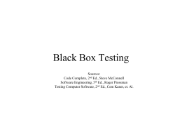 BlackBoxTesting