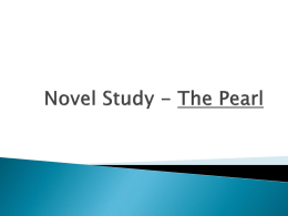 Novel Study - The Pearl - enl101hz