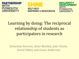 Learning by doing: The reciprocal relationship of students as