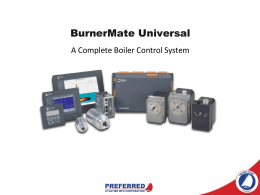 BurnerMate Universal Boiler Controller