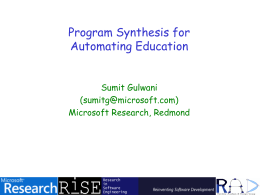 ppt - Microsoft Research