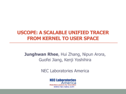 Uscope: A Scalable Unified Tracer from Kernel