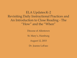 Close Reading for Young Readers K-3