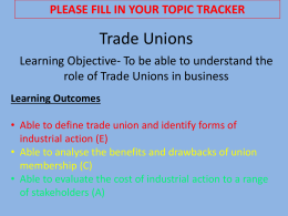 Trade Unions improved File