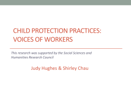 Child Protection Practices