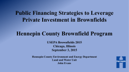 Hennepin County - Brownfields 2015