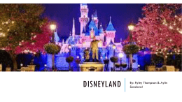 History of Disneyland