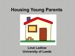 Housing Young Parents