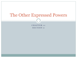 The Other Expressed Powers
