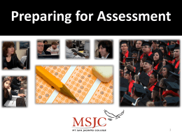 How the Assessment test works?