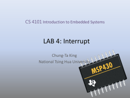LAB 3 Timer Interrupt and ADC