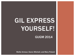 GIL Express Yourself!