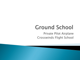 Ground School - Aviation Human Factors