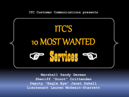 ITCTop10Services - Software Documentation and Manuals