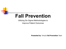 Fall Prevention