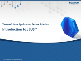Java Application Server Overview - Technet