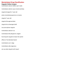 Montelukast Drug Classification