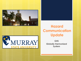 PowerPoint Presentation - Murray State University