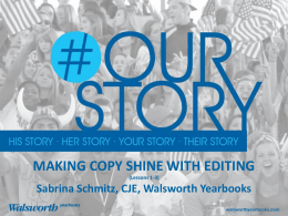 Make Copy Shine by Editing – Lessons 1-3