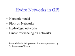 Hydrographic Network