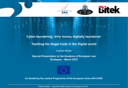 Tackling the illegal trade in the Digital world