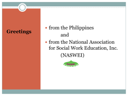 anita leyson - School of Social Work